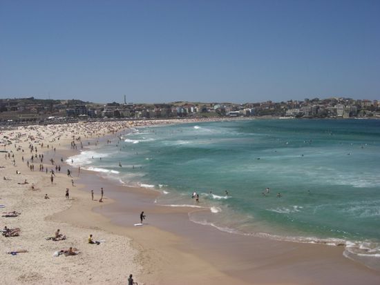 Der legendaere Bondi Beach