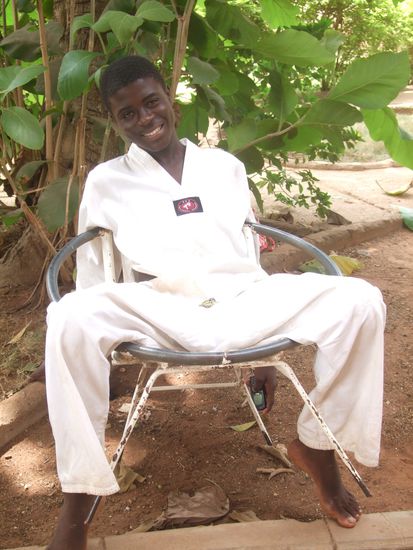 Géraud, als ich ihn das erste Mal gesehen hab