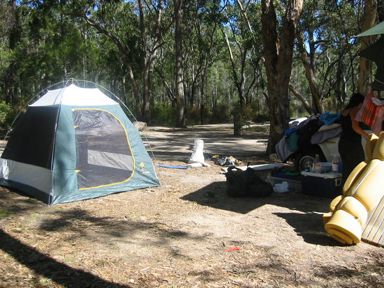 Was soll man sagen?Zelt!