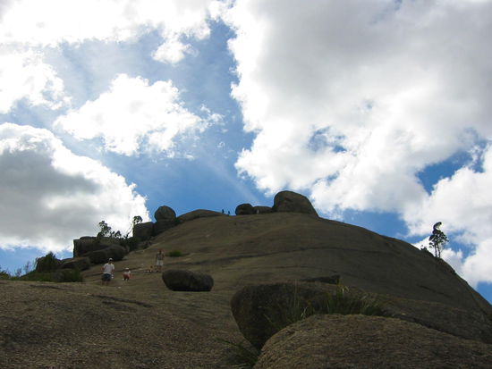 Da standen wir auf einmal wie der Ochs vorm Berg...