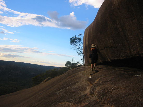 Aufstieg zum Castlerock