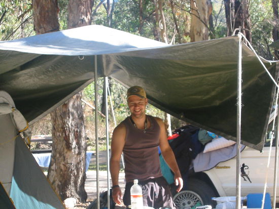 Camping-Klaus in seinem Revier