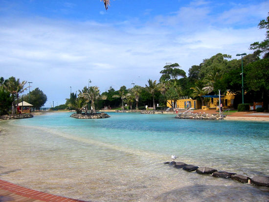 Lagune von Red Cliffe