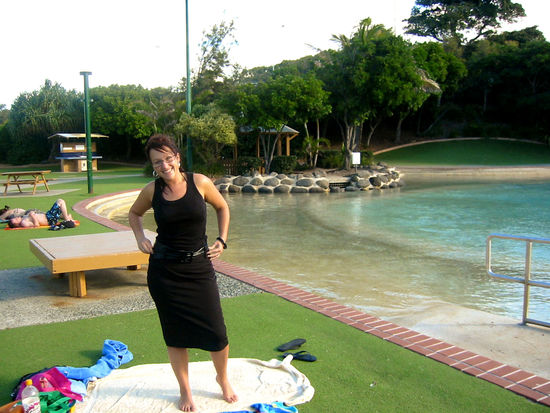 Hier mal ein seltenes Foto ohne Gummistiefel und Handschuhe*lol*