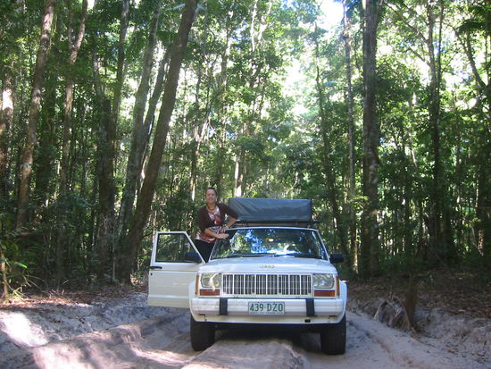 Ganz normale Strasse auf Fraser