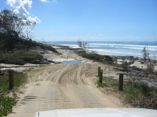 Ein kleines Hindernis auf dem Highway...