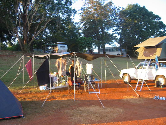 Hier unser Camp aus anderer Perspektive