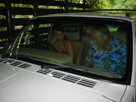 und am nächsten Tag bei der ersten Fahrstunde