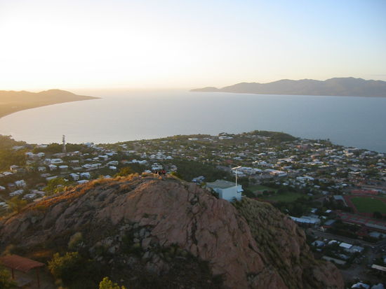 Aussicht vom Castle Hill auf die Stadt