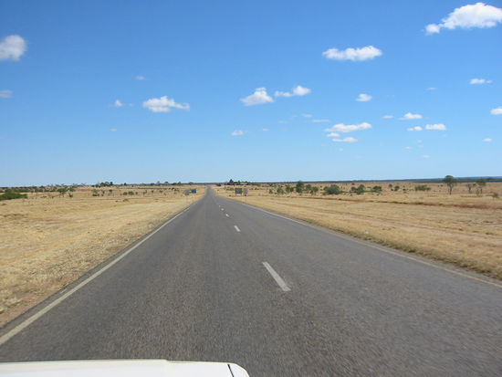 ...und so sah er dann die nächsten etlichen hundert Kilometer aus!