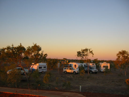 Rastplatz mitten im Nichts