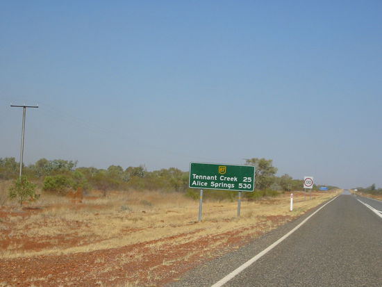 Alice Springs- ein Katzensprung