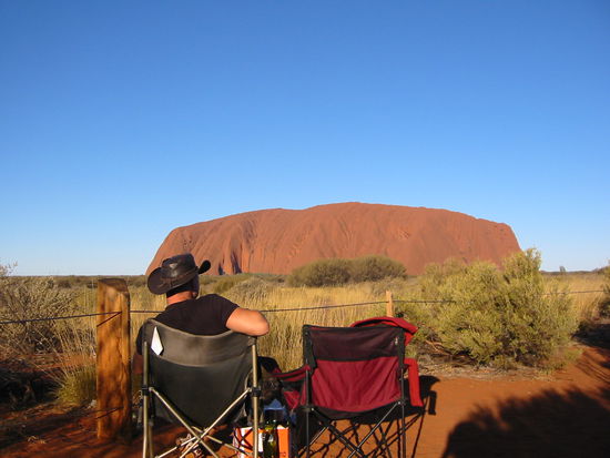 Ein Sonnenuntergang is ja noch romantisch- aber nach dem 10. hat Tascha das Handtuch geschmissen