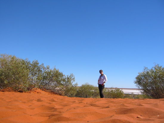 ...um am nächsten Tag gleich wieder rumzuposen