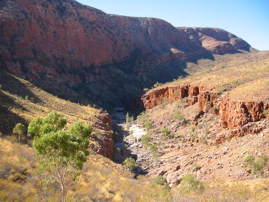 Omniston Gorge aus der Vogelperspektive