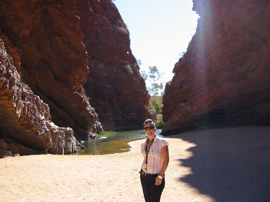 Fotoshooting an der Simmson Gap