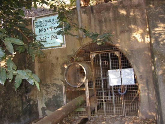 Ölvorratstunnel aus dem 2. Weltkrieg