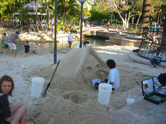 Künstler einer sehr vergänglichen Kunst...