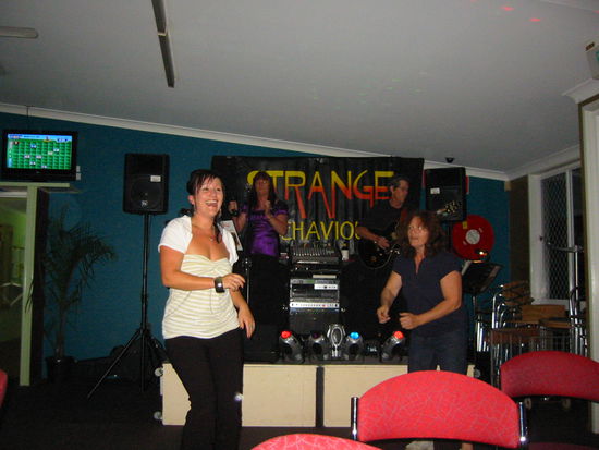 She hit the floor....