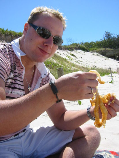 mmmhh, YUMMY! Fritierte, fettige Tentakeln