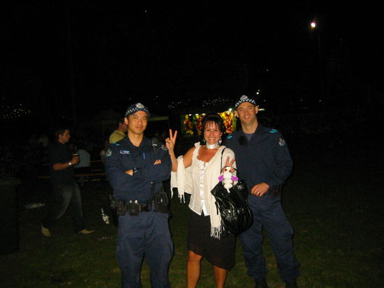 Das letzte Foto bevor es in die Ausnüchterungszelle ging