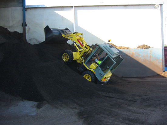 Waghalsige Manöver auf der Arbeit...