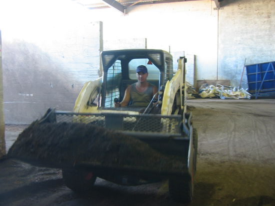 Das Ding nennt sich "Bobcat" und ist echt nicht leicht zu bedienen...