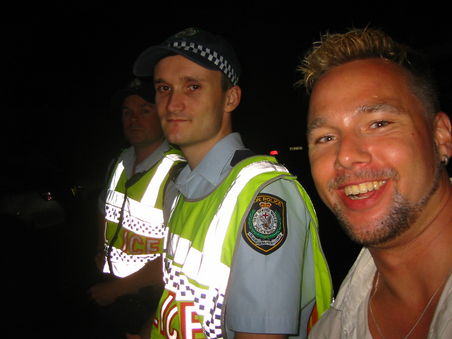 Not very amused these coppers