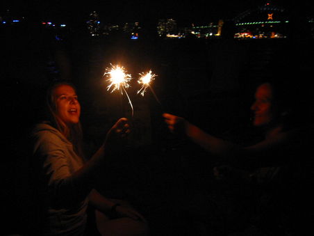 Australisches Feuerwerk