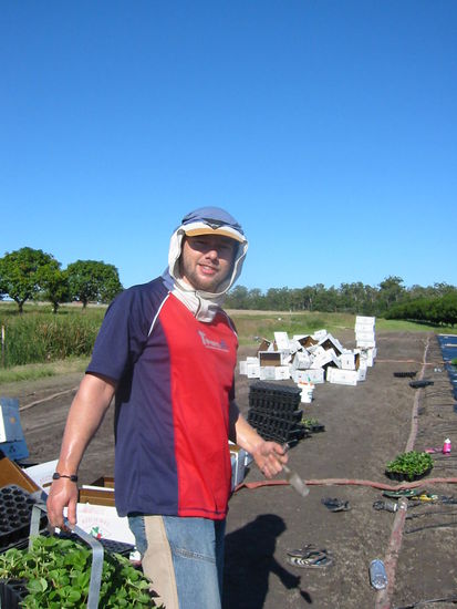 Ganz schön heiss hier draussen...