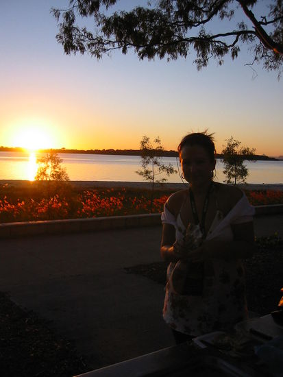 Dinner-Out beim Sunset