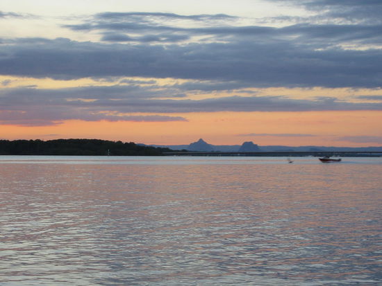 Hier mit Blick auf die Glasshouse-Mountains