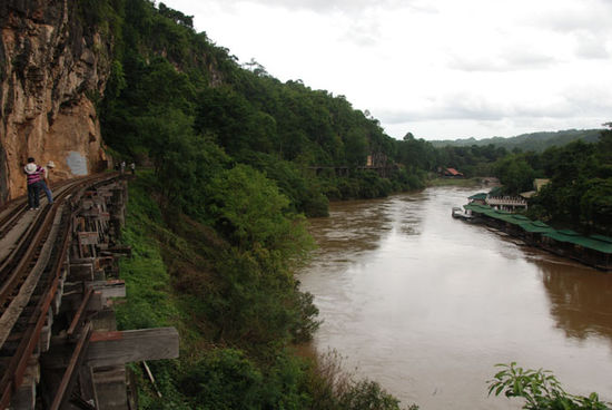 Wang Po-Viadukt (Death Railway - Todeseisenbahn)