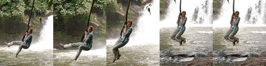 ...sieht zwar noch etwas unbeholfen aus...aber geschafft!