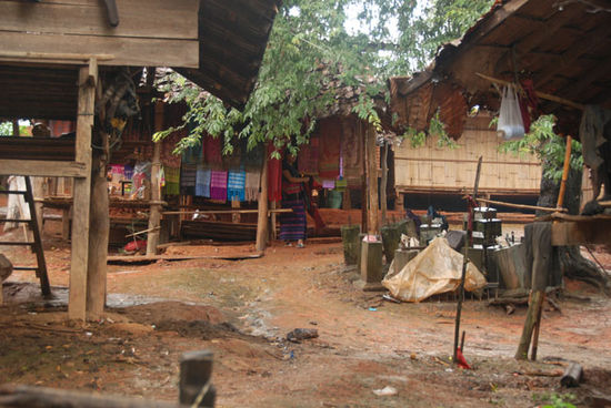 Arbeitshütte der Karen.