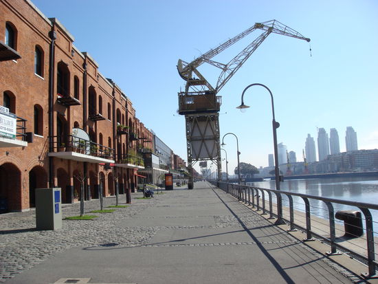Puerto Madero,eine der teuersten Wohngegenden in der Hauptstadt