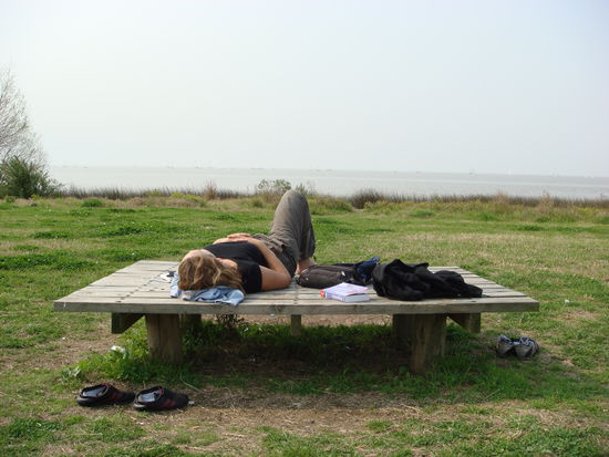 Ausspannen am Rio de la Plata