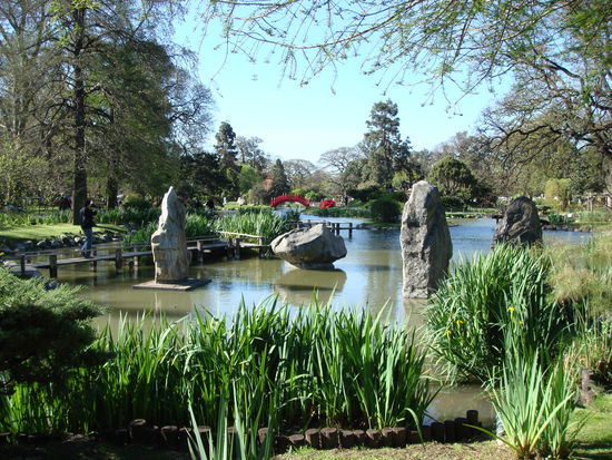 Im japanischen Garten