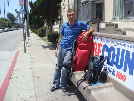 Wo ist bloss der Bus, Jaron bereits leicht gereizt!!