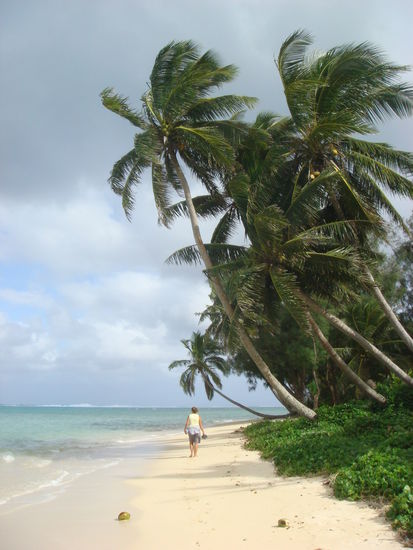 Strandspaziergang bei jedem Wetter...