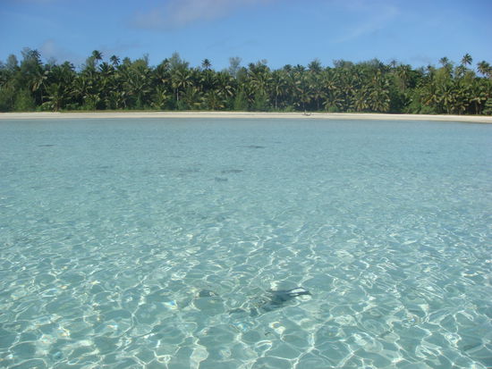 Paradiesisches Motu nur fuer uns