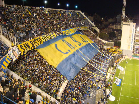 "Boca es mi vida, Boca es mi corazon..."