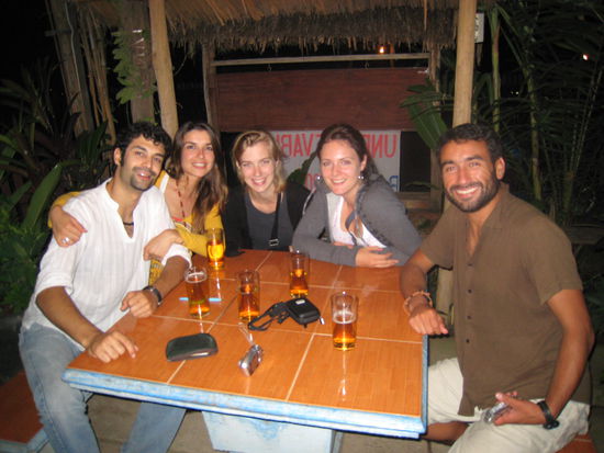 Alberto &amp; Gracia (Spain), Eldine (Austria) me and Daniel from Chile!