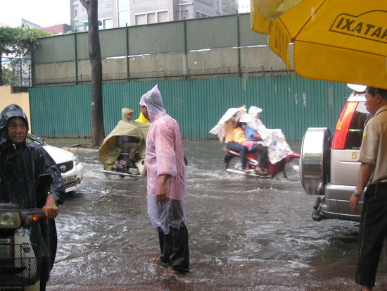 Ein bisschen Regen ...