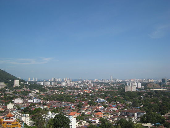 Penang von oben