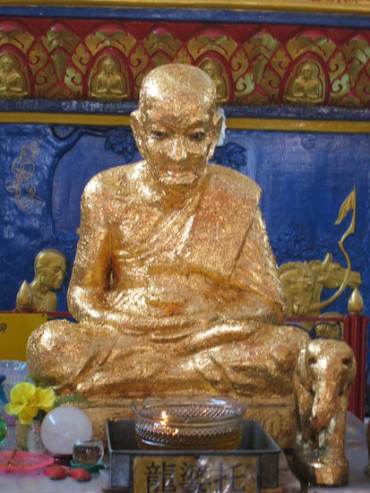 Budda in einem Tempel