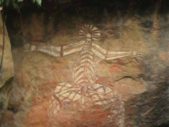 Rock Art im Kakadu Park