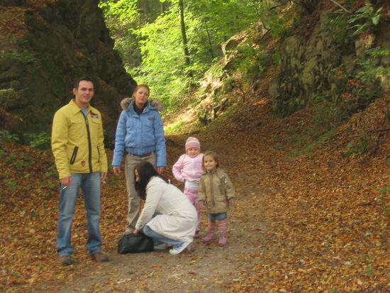 Herbstspaziergänge mit der Familie