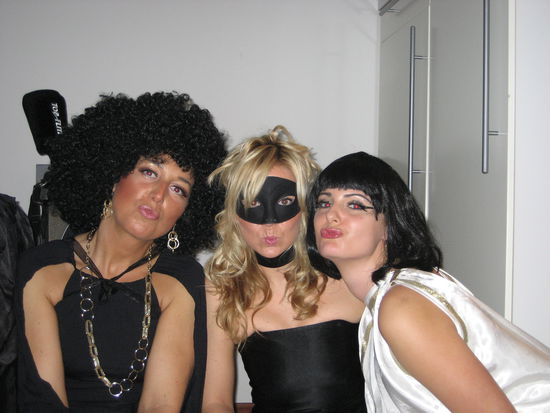 Einmal gehts noch! Andrea, Larissa und ich! Na hättet ihr mich erkannt?