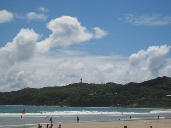 Byron Bay mit Blick auf den Leuchtturm